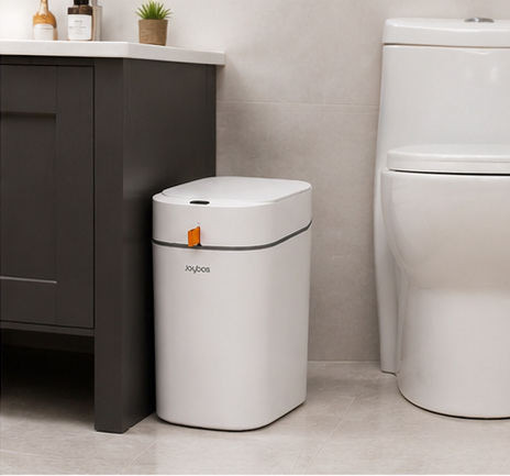 Modern smart trash can for home kitchen, office, and bathroom
