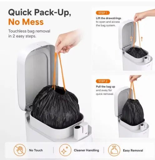 Joybos Smart Touchless Trash Can | Motion Sensor Garbage Bin - InfinityFinds